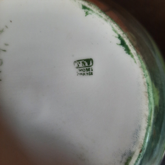 Vintage Limoges France T&V Tressemann & Vogt Handpainted Signed Planter - Picture 16 of 16